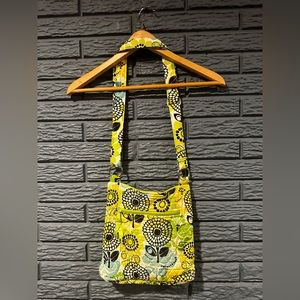 Vera Bradley | Retired | Hipster | Green | Limes Up | Crossbody Purse Bag